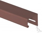Holzblock J-Профиль Темно-коричневый, длина 3,66 м